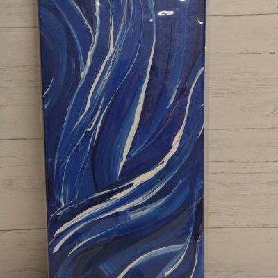 10x20 Brushwork in Blue